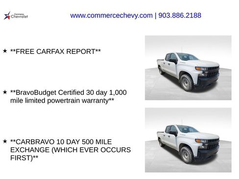 Used 2020 Chevrolet Silverado 1500 W/T w/ WT Convenience Package AWD/4WD image 3