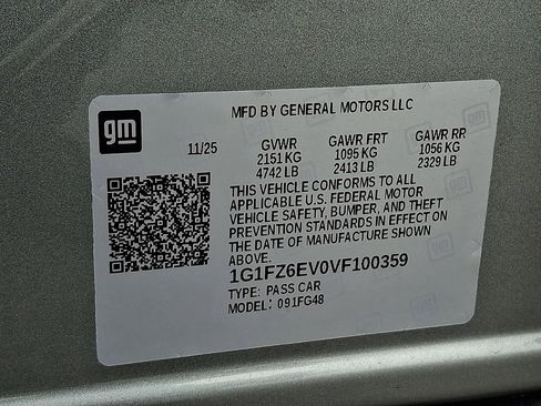 New 2027 Chevrolet Bolt RS w/ Technology Package image 16