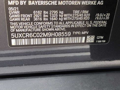 Used 2021 BMW X5 xDrive40i w/ Convenience Package AWD/4WD image 40
