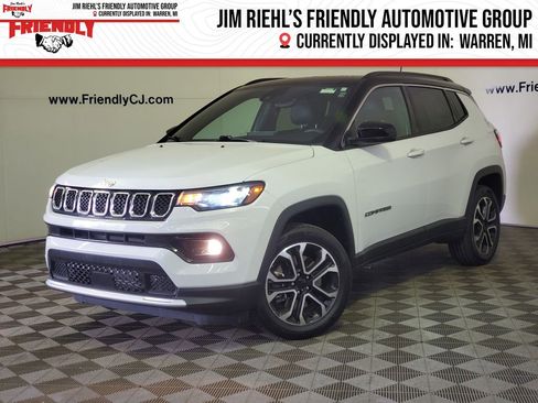 Used 2023 Jeep Compass Limited w/ Sun and Sound Group AWD/4WD image 1