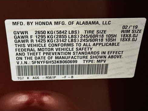 Used 2019 Honda Pilot EX-L image 12