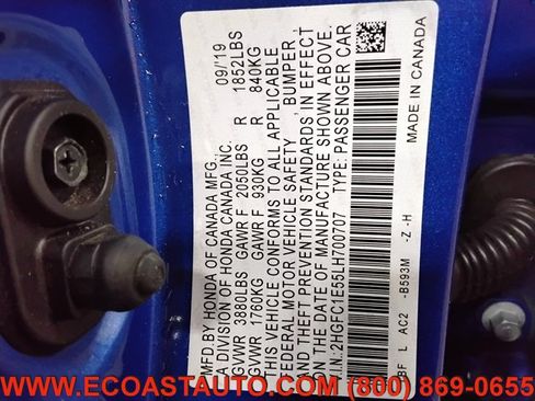 Used 2020 Honda Civic Si image 21
