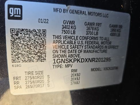 Used 2022 Chevrolet Tahoe Z71 w/ Luxury Package image 39