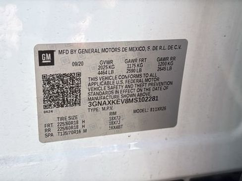 Used 2021 Chevrolet Equinox LT image 30