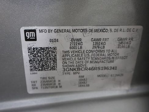 Used 2024 Chevrolet Blazer LT w/ Convenience Package FWD image 53