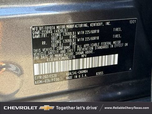 Used 2021 Toyota RAV4 XSE AWD/4WD image 32