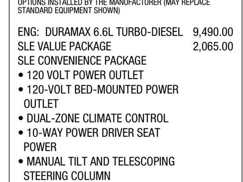 Used 2024 GMC Sierra 3500 SLE w/ SLE Value Package AWD/4WD image 18