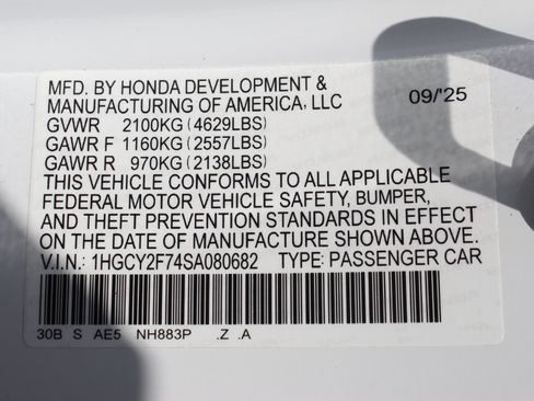 Used 2025 Honda Accord Sport image 36