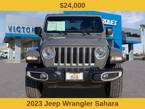 Used 2023 Jeep Wrangler Sahara image 2