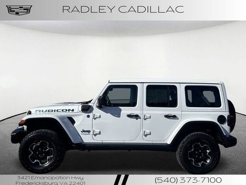 Used 2021 Jeep Wrangler Unlimited Rubicon 4xe w/ Steel Bumper Group image 18