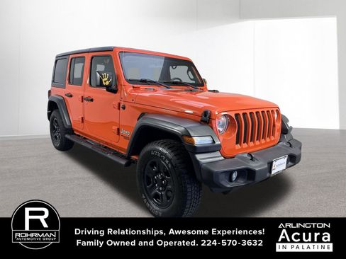 Used 2018 Jeep Wrangler Unlimited Sport AWD/4WD image 3