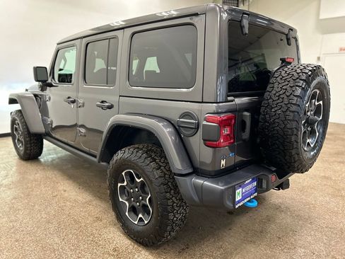 Used 2022 Jeep Wrangler Unlimited Rubicon 4xe w/ Cold Weather Group image 3