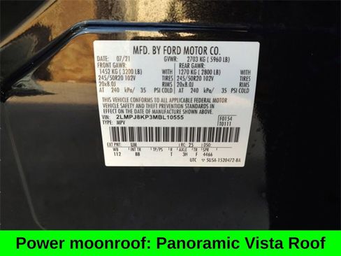 Used 2021 Lincoln Nautilus Reserve image 20