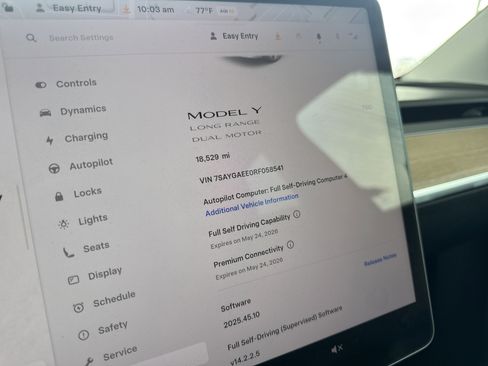 Used 2024 Tesla Model Y Long Range AWD/4WD image 4