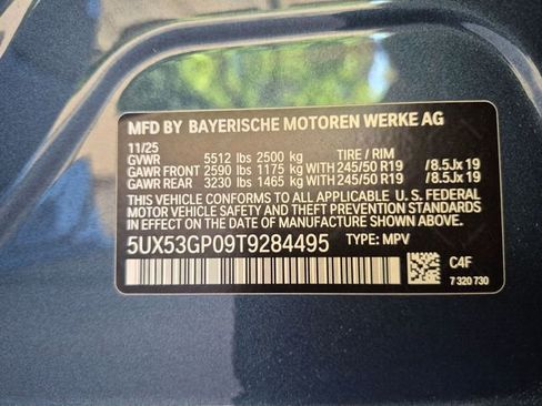 Certified 2026 BMW X3 xDrive30 w/ Convenience Package AWD/4WD image 24