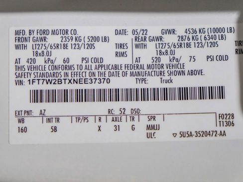 Used 2022 Ford F250 Lariat w/ Lariat Ultimate Package image 69