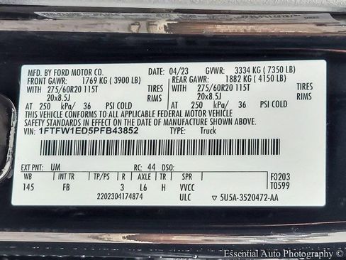 Used 2023 Ford F150 XLT w/ Equipment Group 302A High image 33