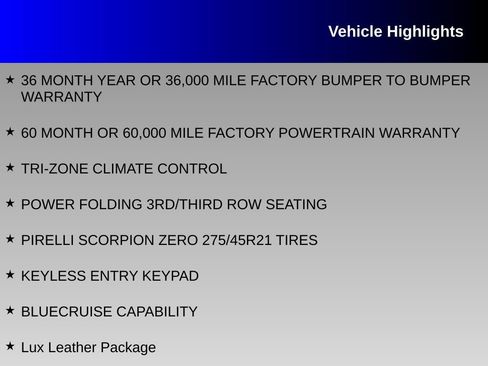 Used 2025 Ford Explorer Platinum w/ Ultimate Package AWD/4WD image 16