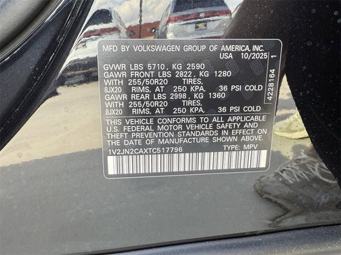 New 2026 Volkswagen Atlas SE image 27