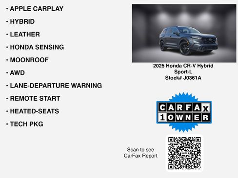 Used 2025 Honda CR-V Sport-L image 7