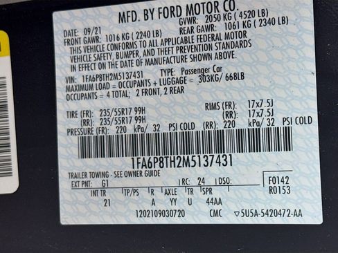 Used 2021 Ford Mustang Coupe image 29