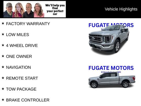 Used 2023 Ford F150 Lariat w/ Equipment Group 502A High image 8