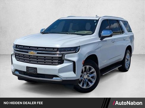 Used 2021 Chevrolet Tahoe Premier w/ Premium Package RWD image 1