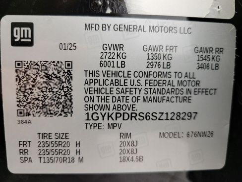 Certified 2025 Cadillac XT6 Premium Luxury image 27