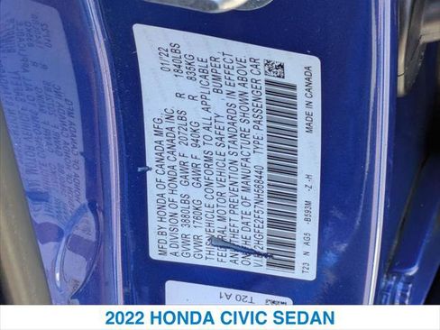 Used 2022 Honda Civic Sport image 26