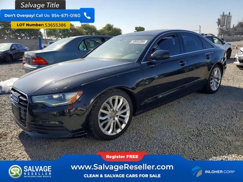 Used 2012 Audi A6 2.0T Premium Plus FWD image 1