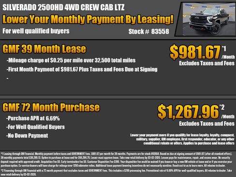 New 2026 Chevrolet Silverado 2500 LTZ w/ Trail Boss Package image 2