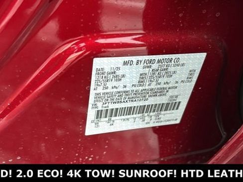 New 2026 Ford Maverick Lariat w/ 4K Tow Package image 35