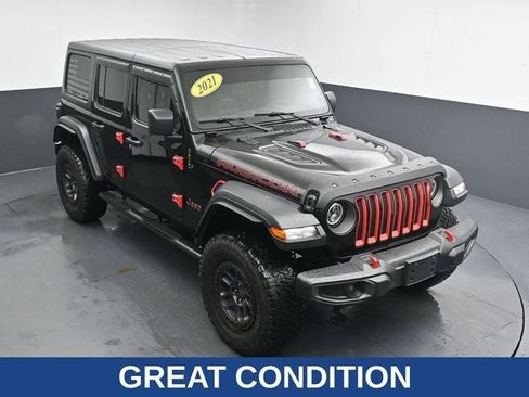 Used 2021 Jeep Wrangler Unlimited Rubicon w/ Xtreme Recon 35" Tire Package image 14