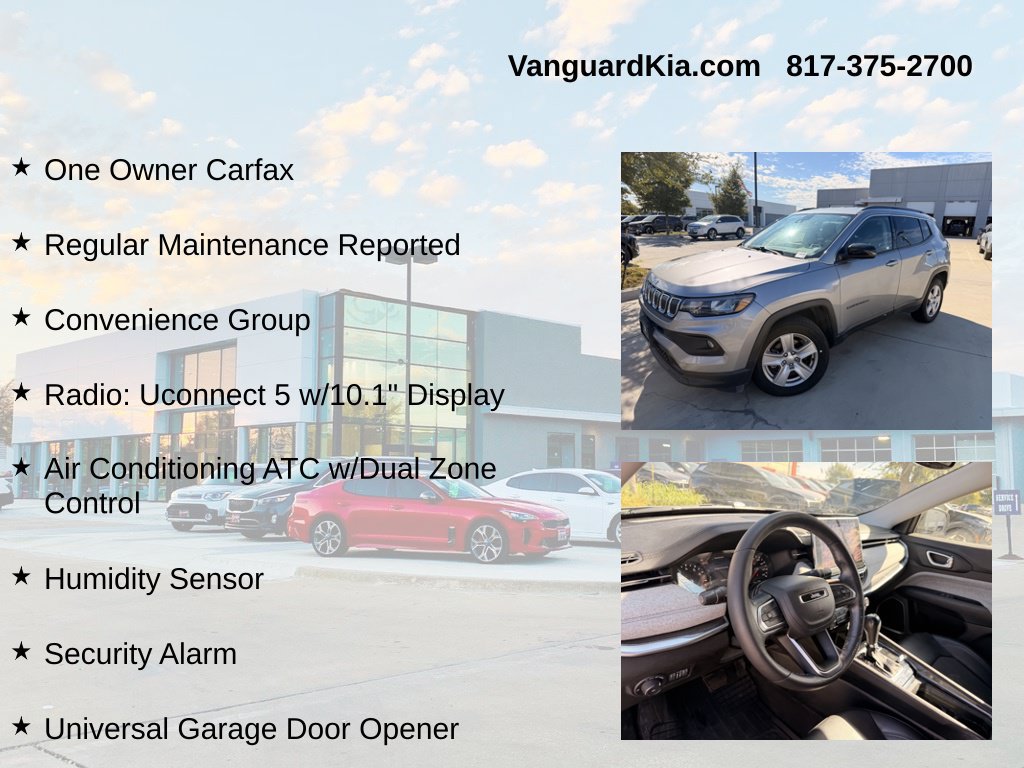 Used 2022 Jeep Compass Latitude w/ Convenience Group AWD/4WD image 6