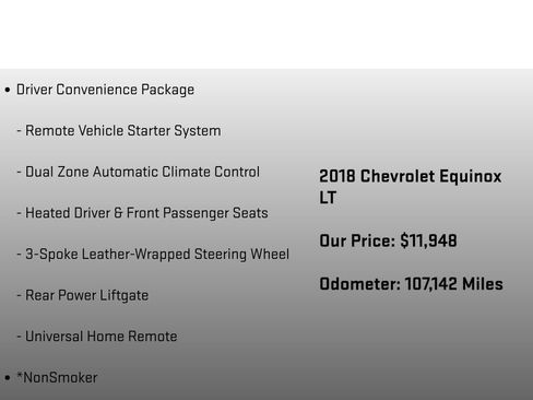 Used 2018 Chevrolet Equinox LT w/ Sun & Infotainment Package image 18