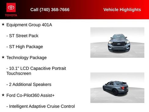 Used 2023 Ford Explorer ST w/ Equipment Group 401A image 13