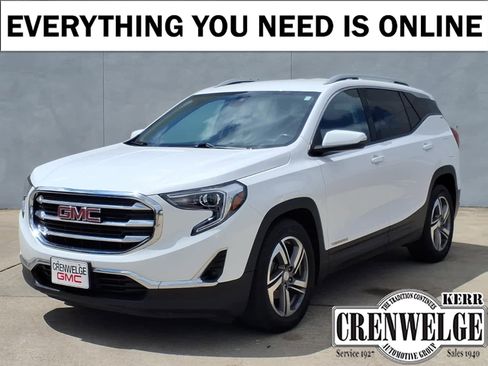 Used 2021 GMC Terrain SLT image 1