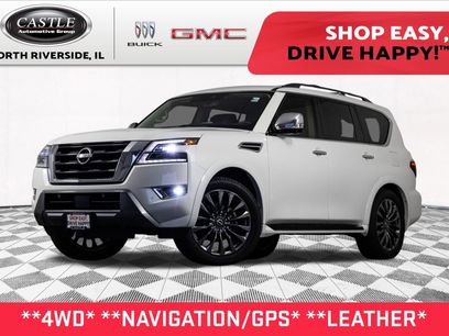 Used 2023 Nissan Armada Platinum w/ Captain's Chairs Package