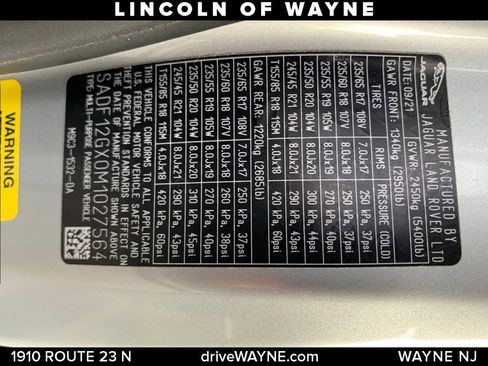 Used 2021 Jaguar E-PACE 300 Sport image 29