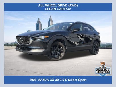 Used 2025 MAZDA CX-30 AWD 2.5 S w/ Select Sport Pkg