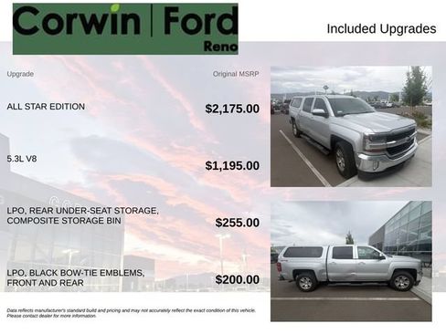Used 2018 Chevrolet Silverado 1500 LT w/ All Star Edition AWD/4WD image 8