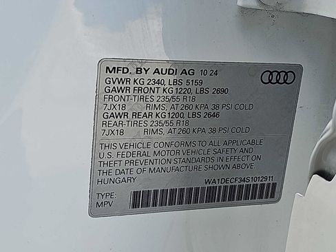 Used 2025 Audi Q3 2.0T Premium image 27