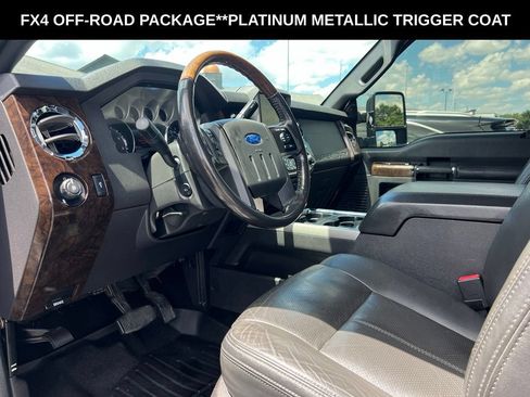 Used 2013 Ford F350 Platinum w/ FX4 Off Road Pkg AWD/4WD image 2