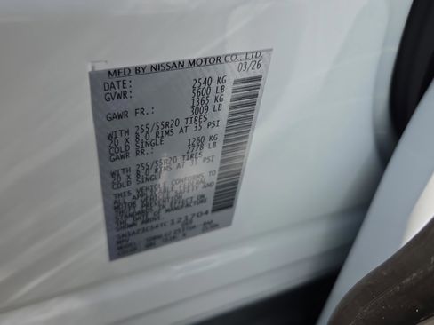New 2026 Nissan Murano SL AWD/4WD image 16