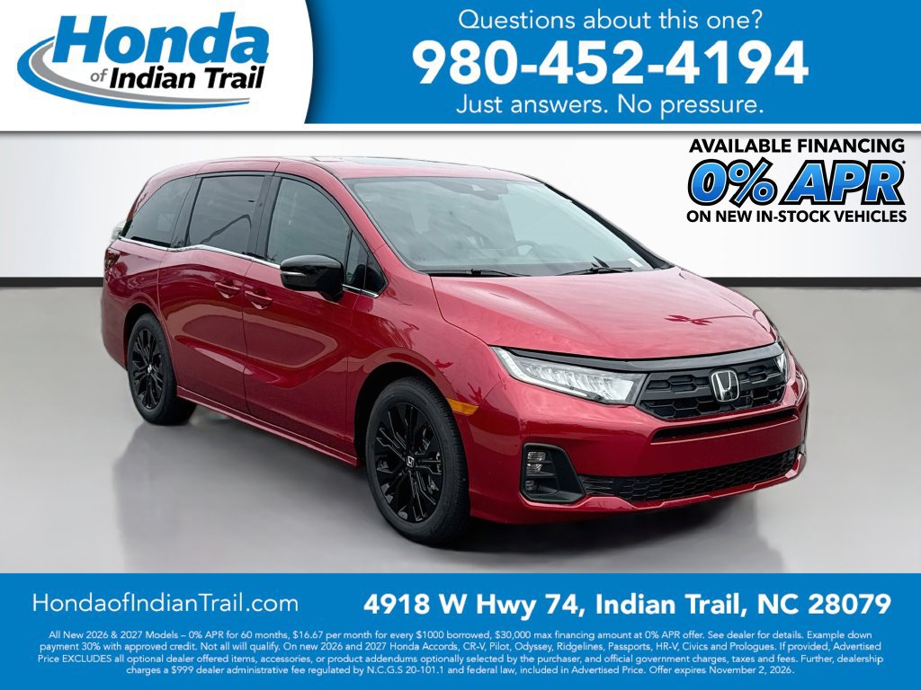 New 2026 Honda Odyssey Sport-L 360° Tour