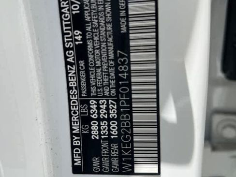 Certified 2023 Mercedes-Benz EQE 350+ Sedan image 15