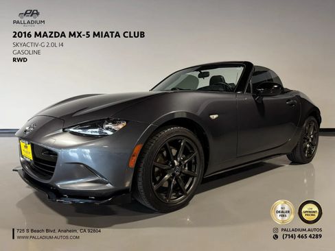 Used 2016 MAZDA MX-5 Miata Club RWD image 1