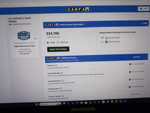 Used 2017 Chevrolet Tahoe Premier AWD/4WD image 22