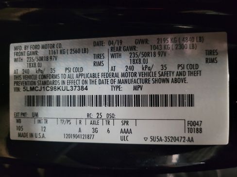Used 2019 Lincoln MKC Premiere FWD image 33