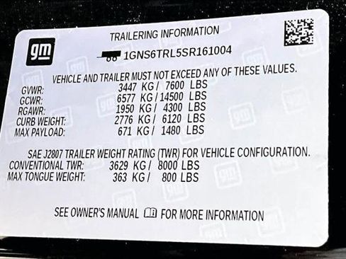 Used 2025 Chevrolet Tahoe High Country AWD/4WD image 33